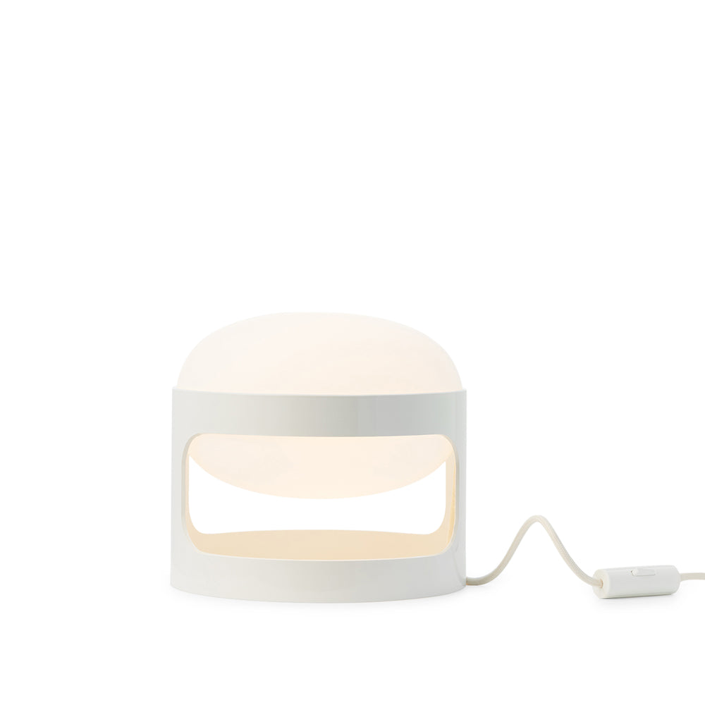 Joe Colombo KD28 Stacking Table Lamp from Kartell – White