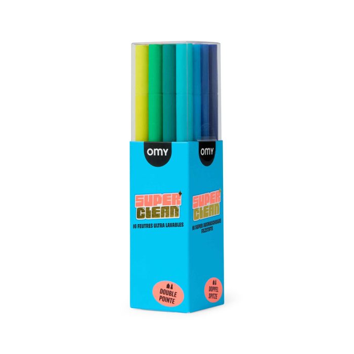 OMY Double-Tipped Markers – Washable