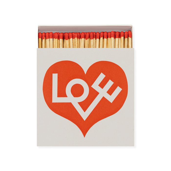 Alexander Girard Archivist Matches – Love Heart