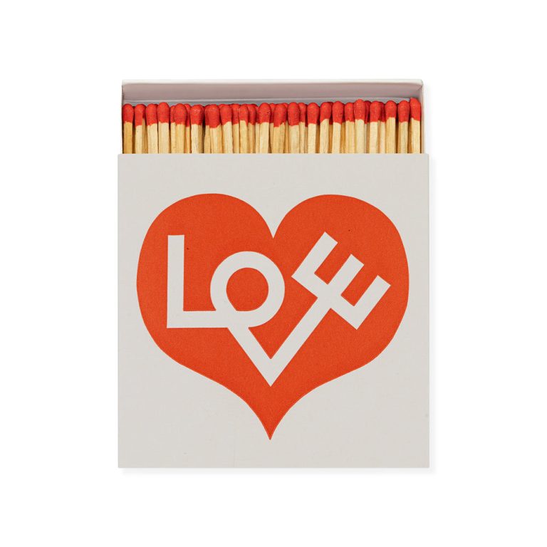 Alexander Girard Archivist Matches – Love Heart