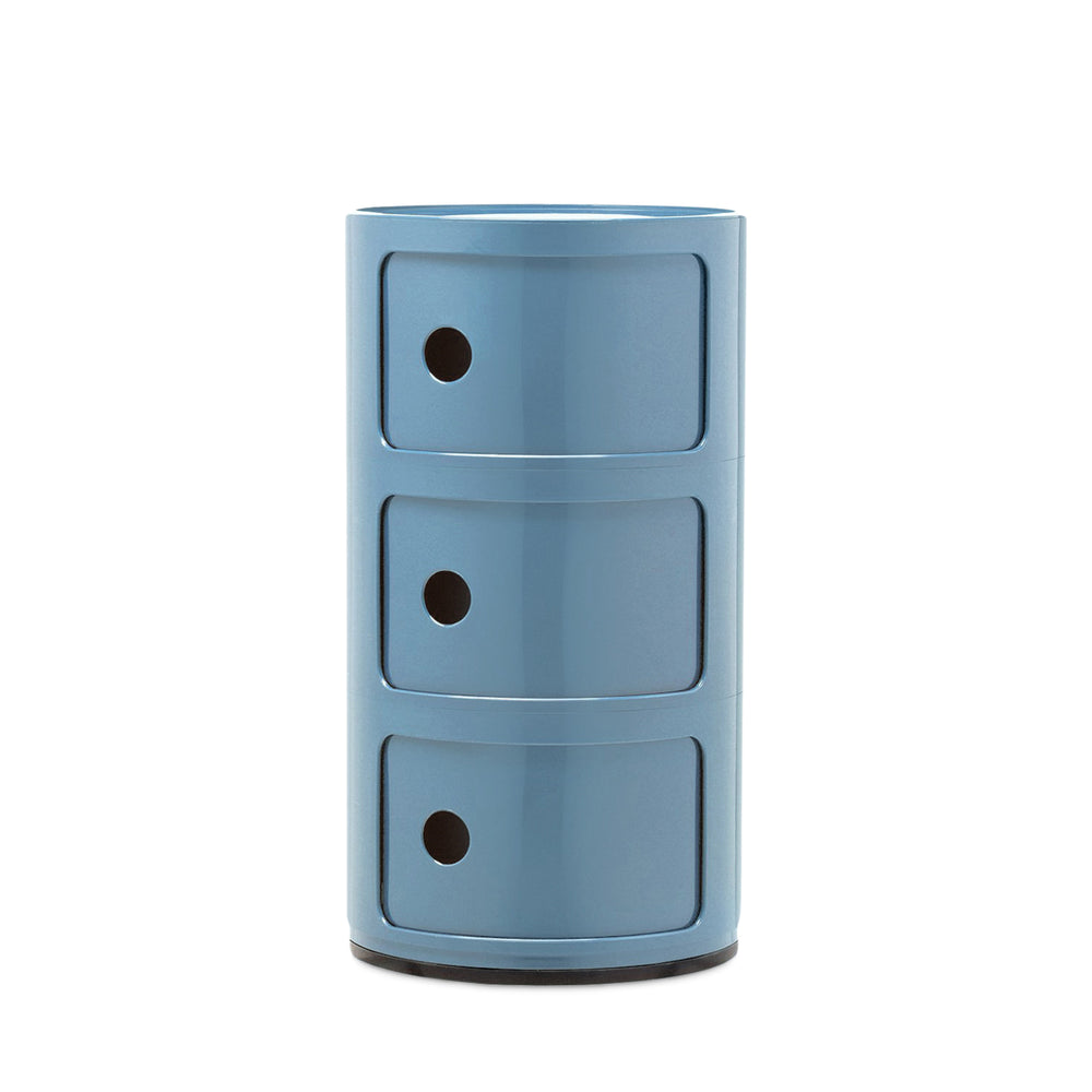 Kartell Componibili 3-Tier Storage – Sky Blue