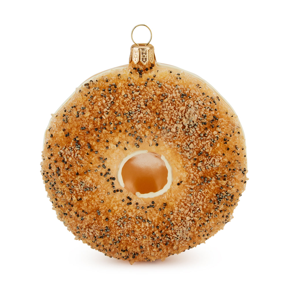 NYC Glass Holiday Ornament – Everything Bagel