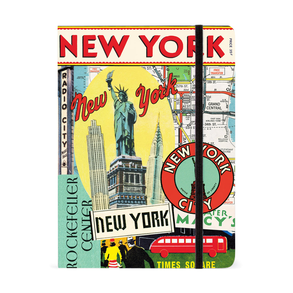 Vintage New York City Map Notebook