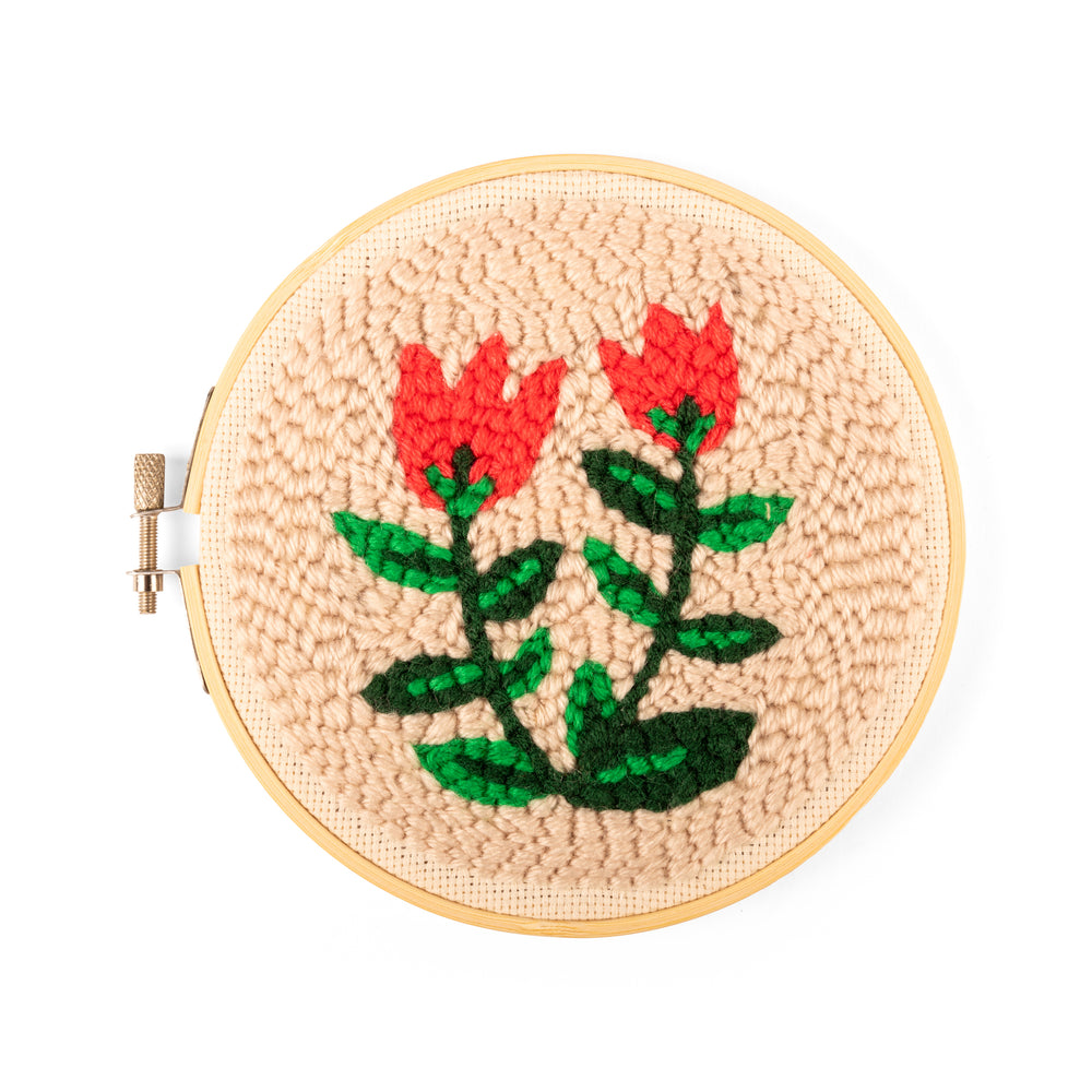 Punch Needle Embroidery Kit – Tulips