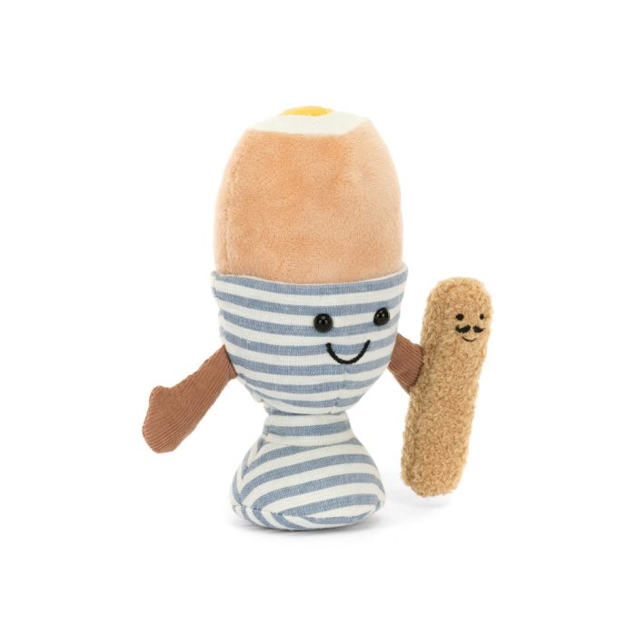 Jellycat Food Plush Toys – Eggetha Egg & Lance Soldier