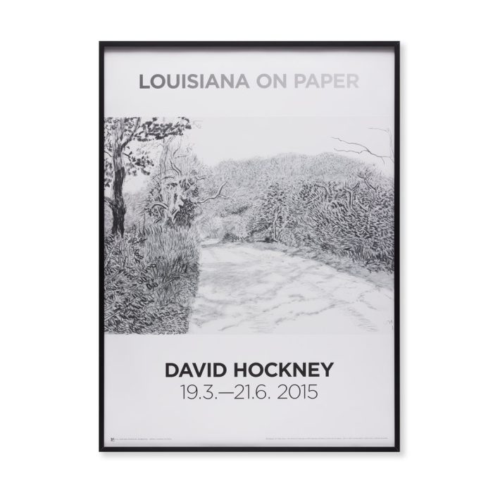 David Hockney Louisiana Museum 2015 – Woldgate Framed Poster