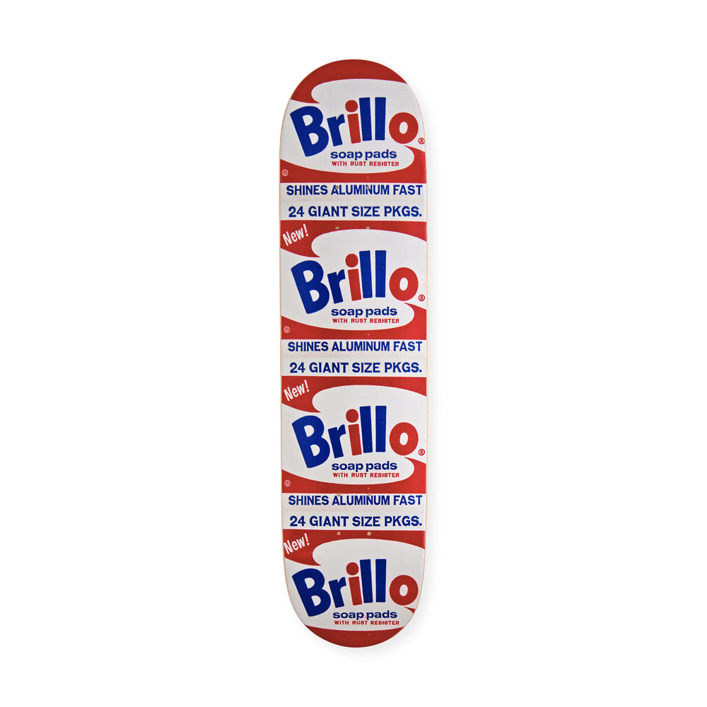 Andy Warhol Brillo Boxes Skateboard from The Skateroom