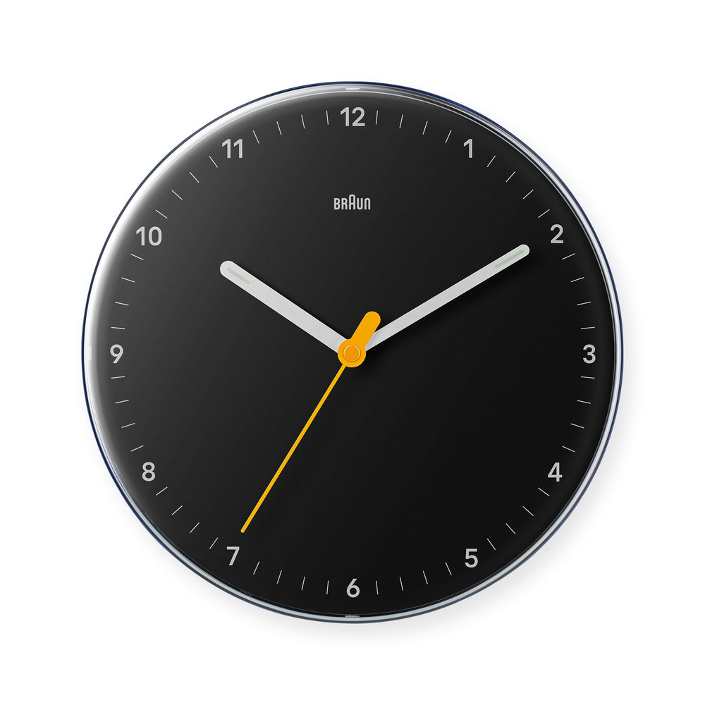 Braun BC26 Wall Clock – Black