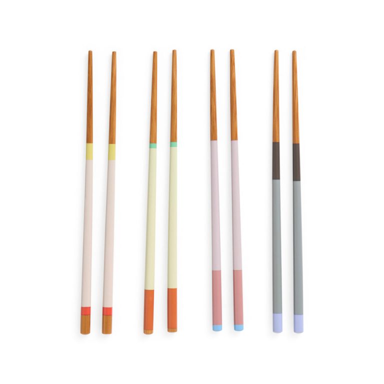 HAY Color Sticks Chopsticks – Set of 4 – Pastel