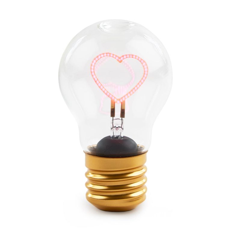 Rechargeable Bulb Light – Heart