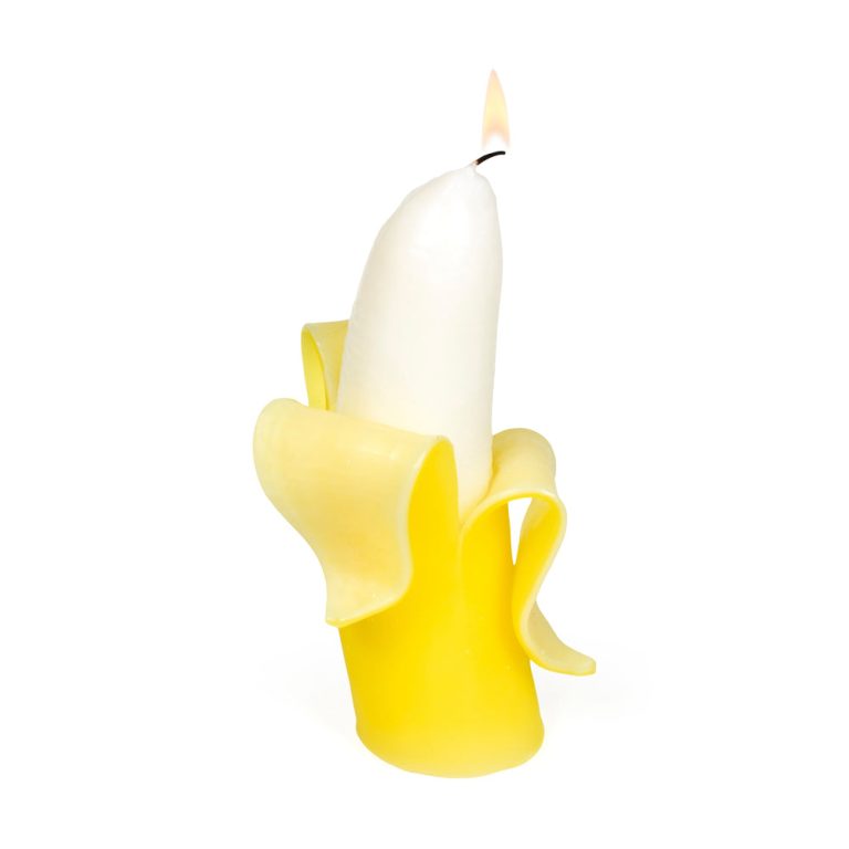 Banana Peeled Candle