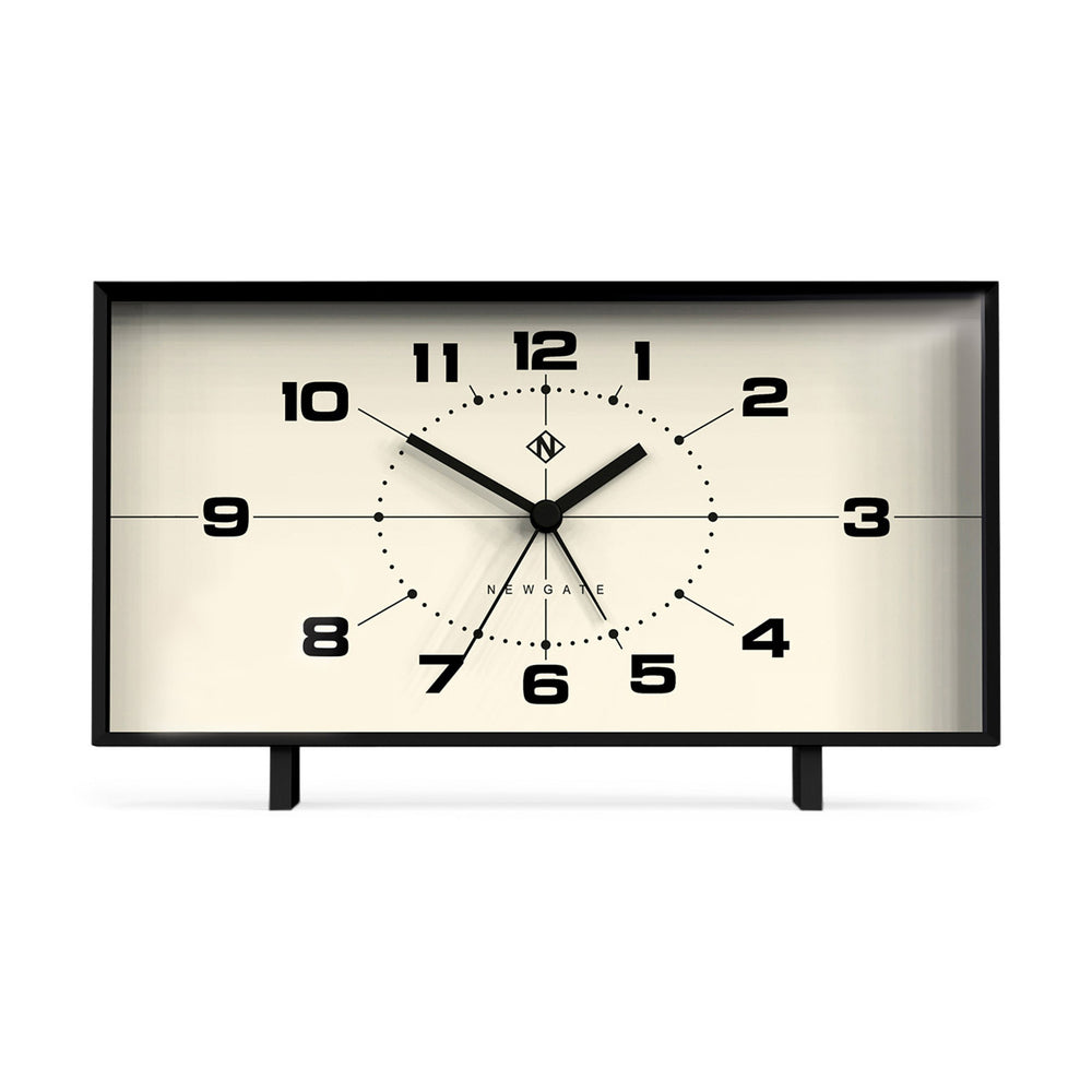 Wideboy Alarm Clock – Black/White