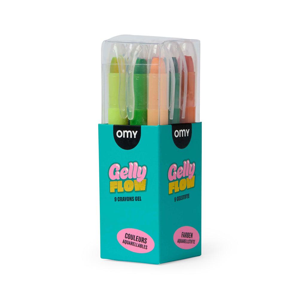 OMY Double-Tipped Markers – Neon Gel