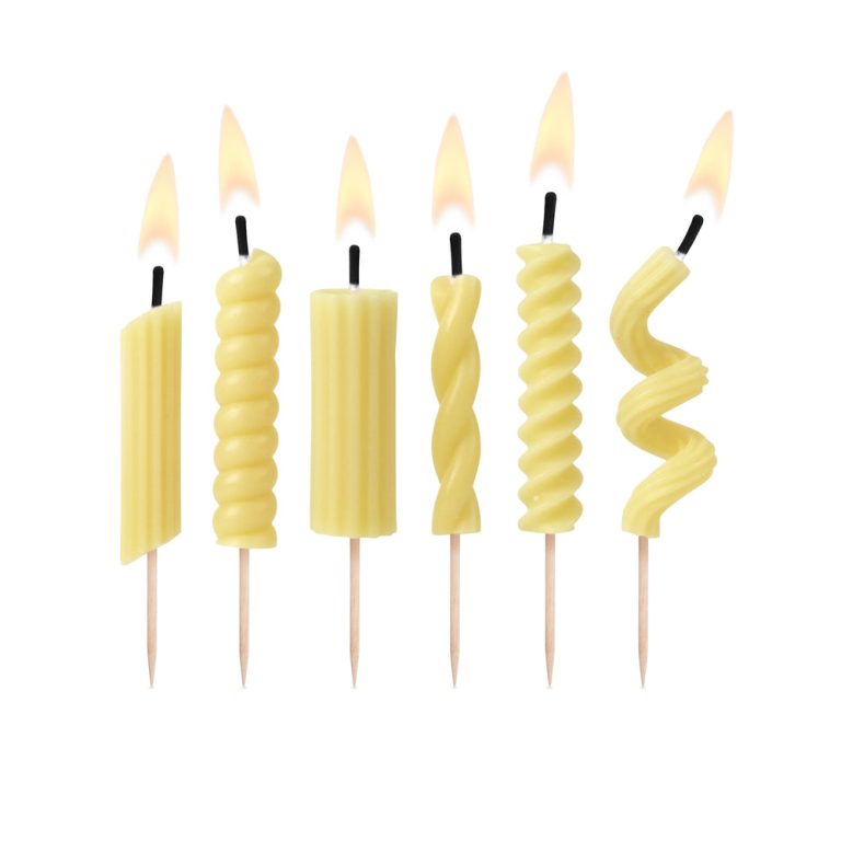 Pasta Party Candles – Set of 6