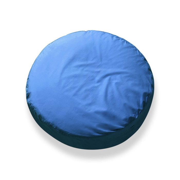 Big Dot Cotton Throw Pillow – Cobalt Blue