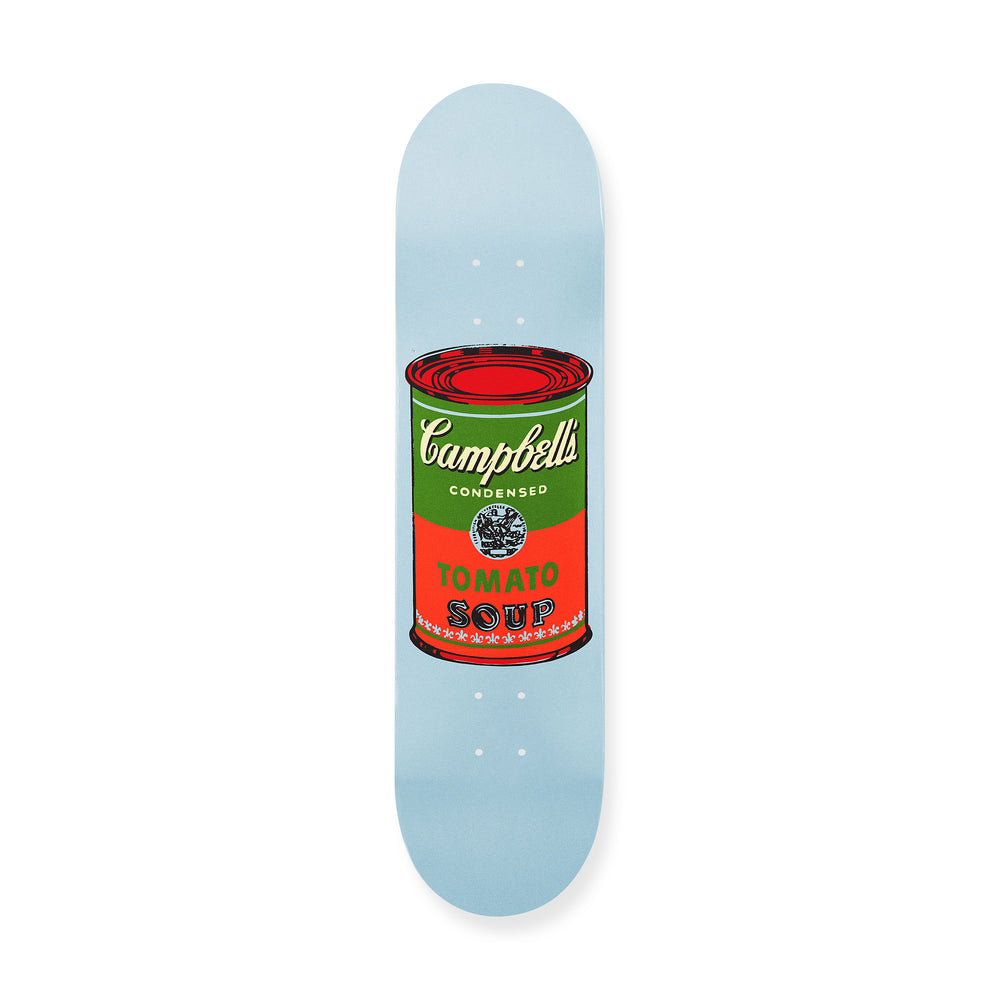 Andy Warhol: Skateboard Colored Campbell’s Soup Cans – Red