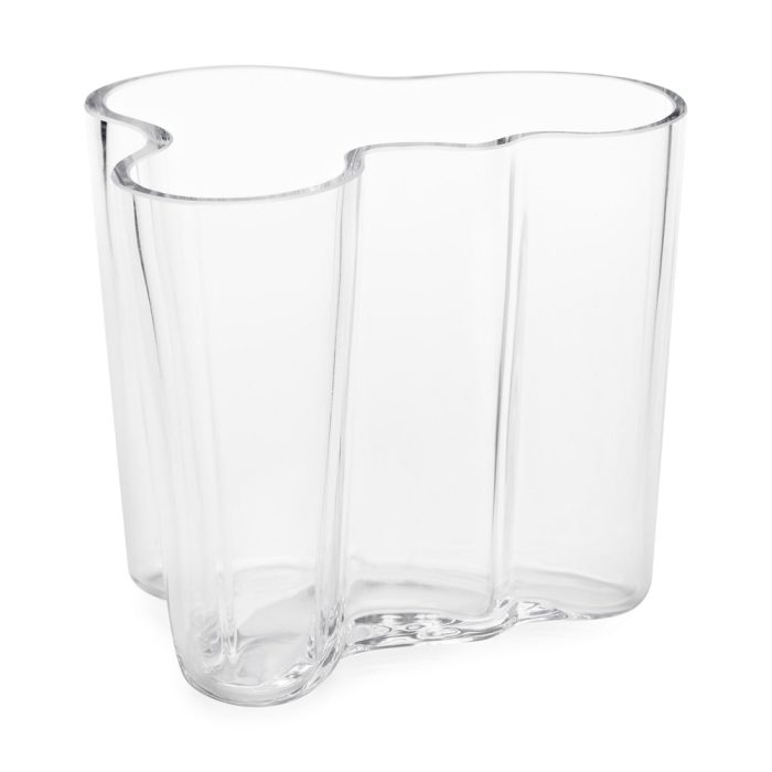 Alvar Aalto Glass Vase from Iittala – 3.7″h