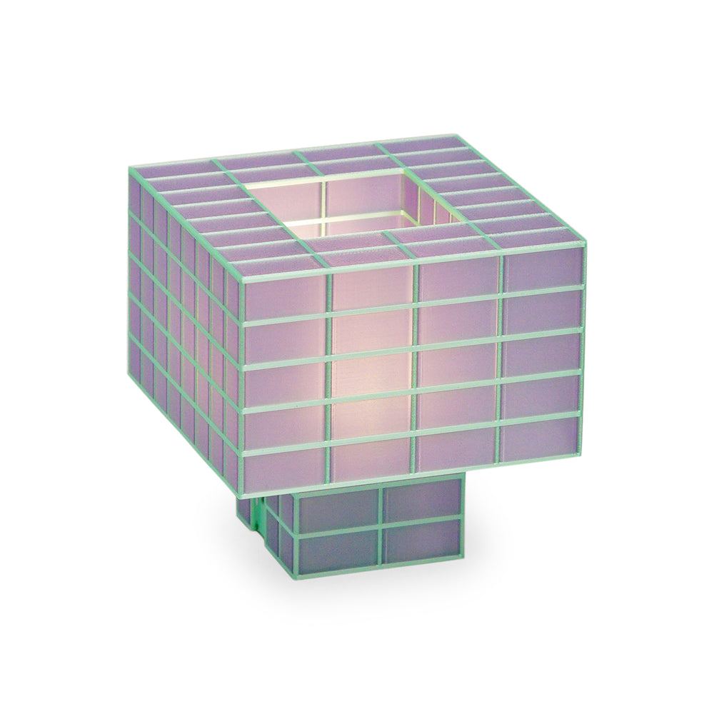 Tesser Portable Lamp – Lavender/ Mint