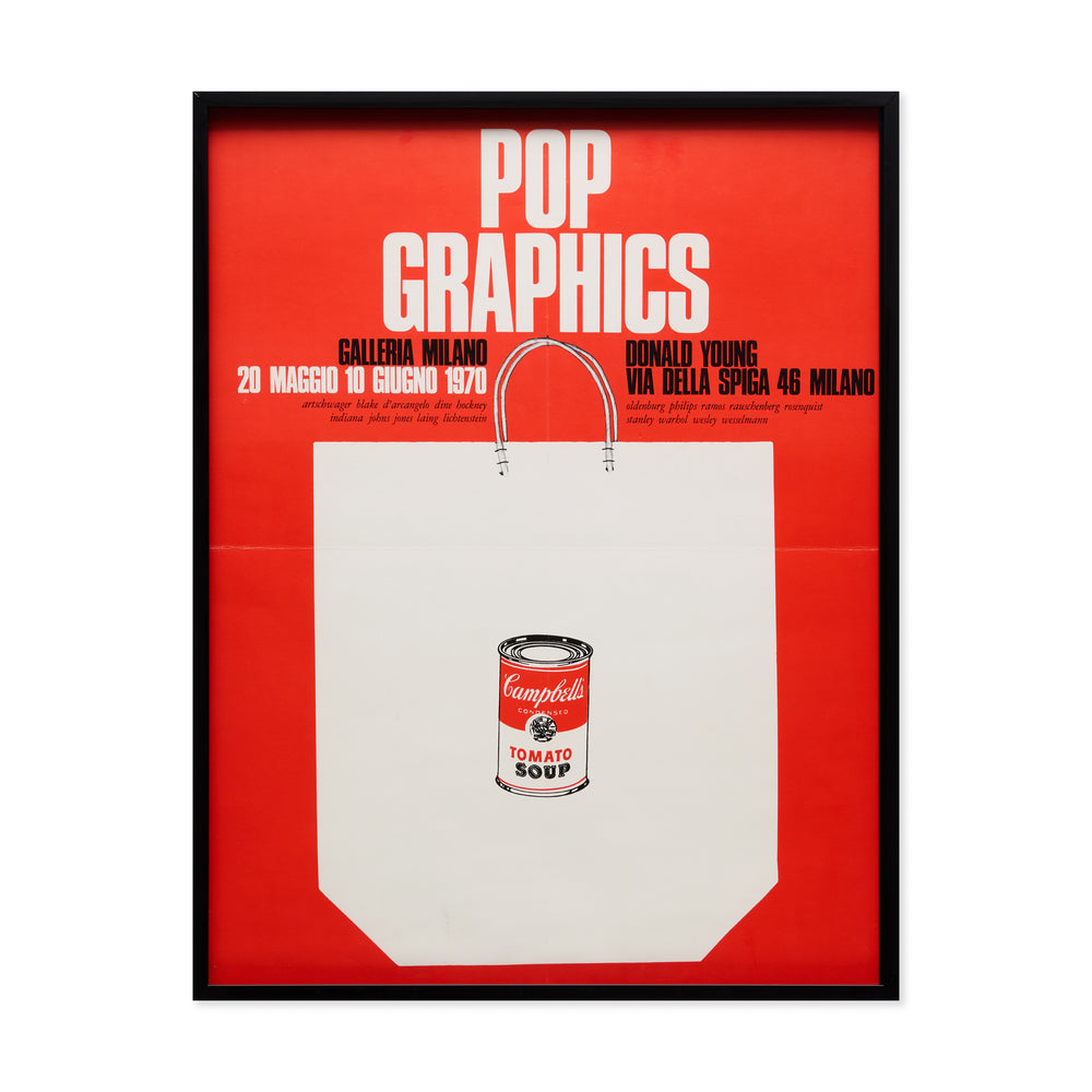 Andy Warhol Pop Graphics Framed Poster