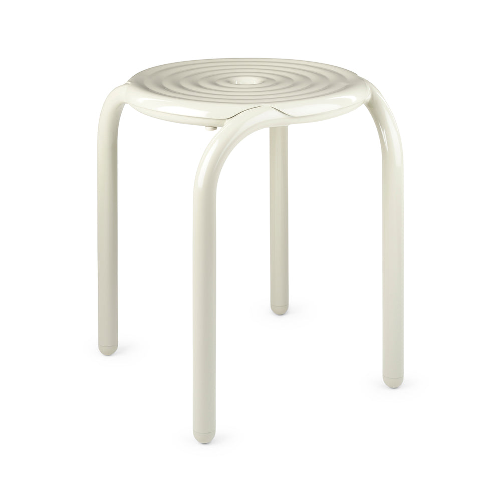 Tom Dixon Groove Stacking Outdoor Stacking Stool – Putty