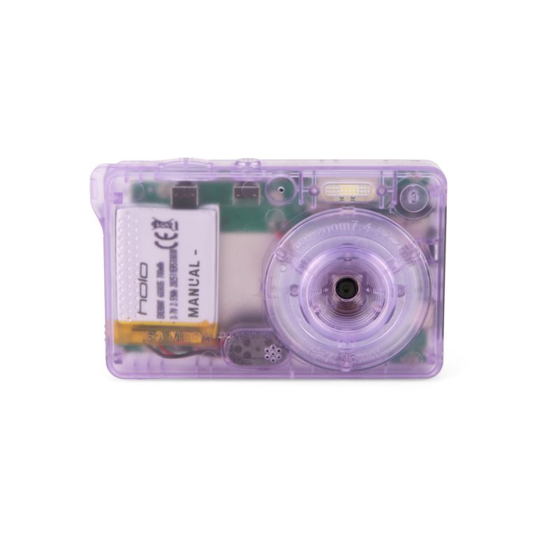 Transparent Digital Holo V2 Camera – Transparent Purple