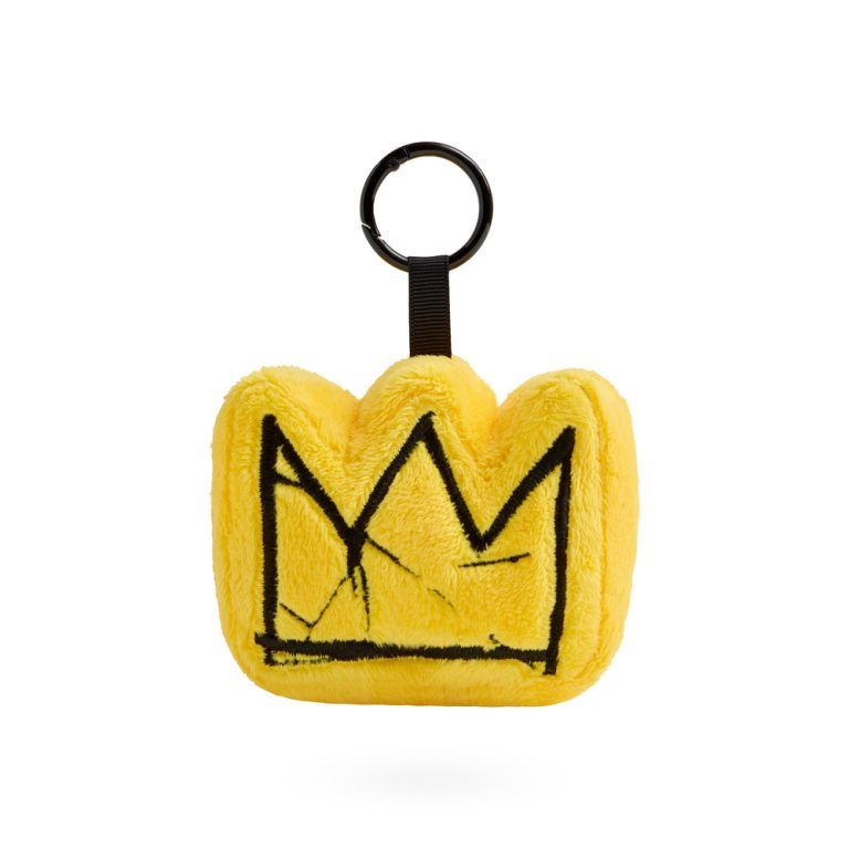 Artist Plush Bag Charms – Basquiat Crown
