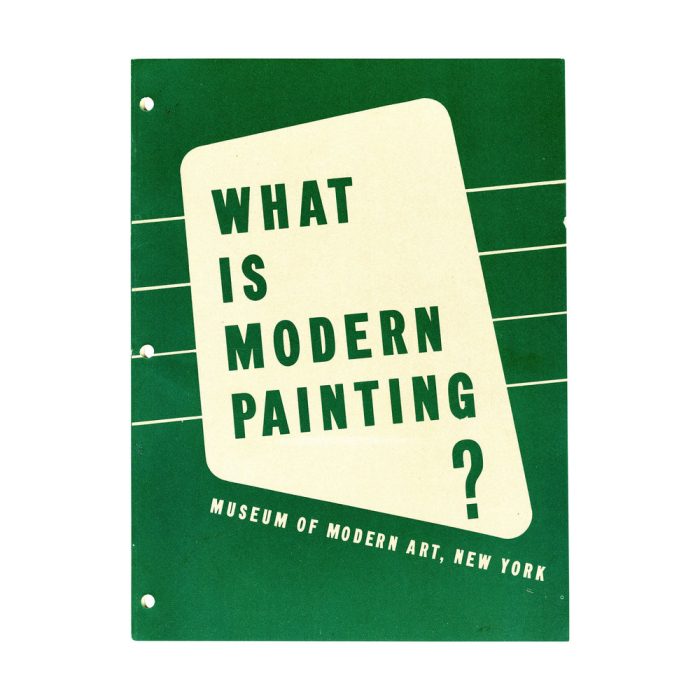 What is Modern Painting? – Paperback