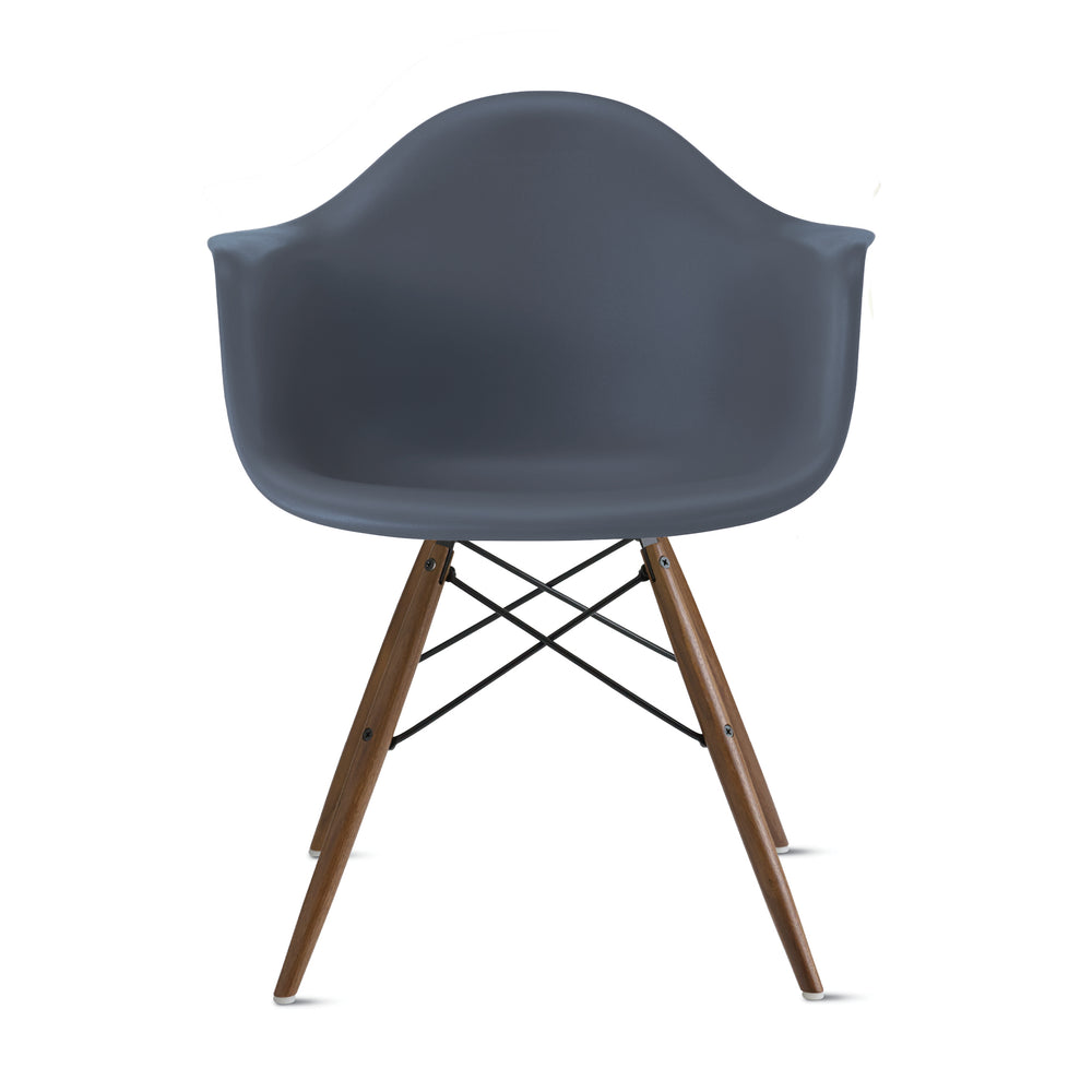 Eames Molded Recycled Plastic Armchair from Herman Miller – Medium Gray