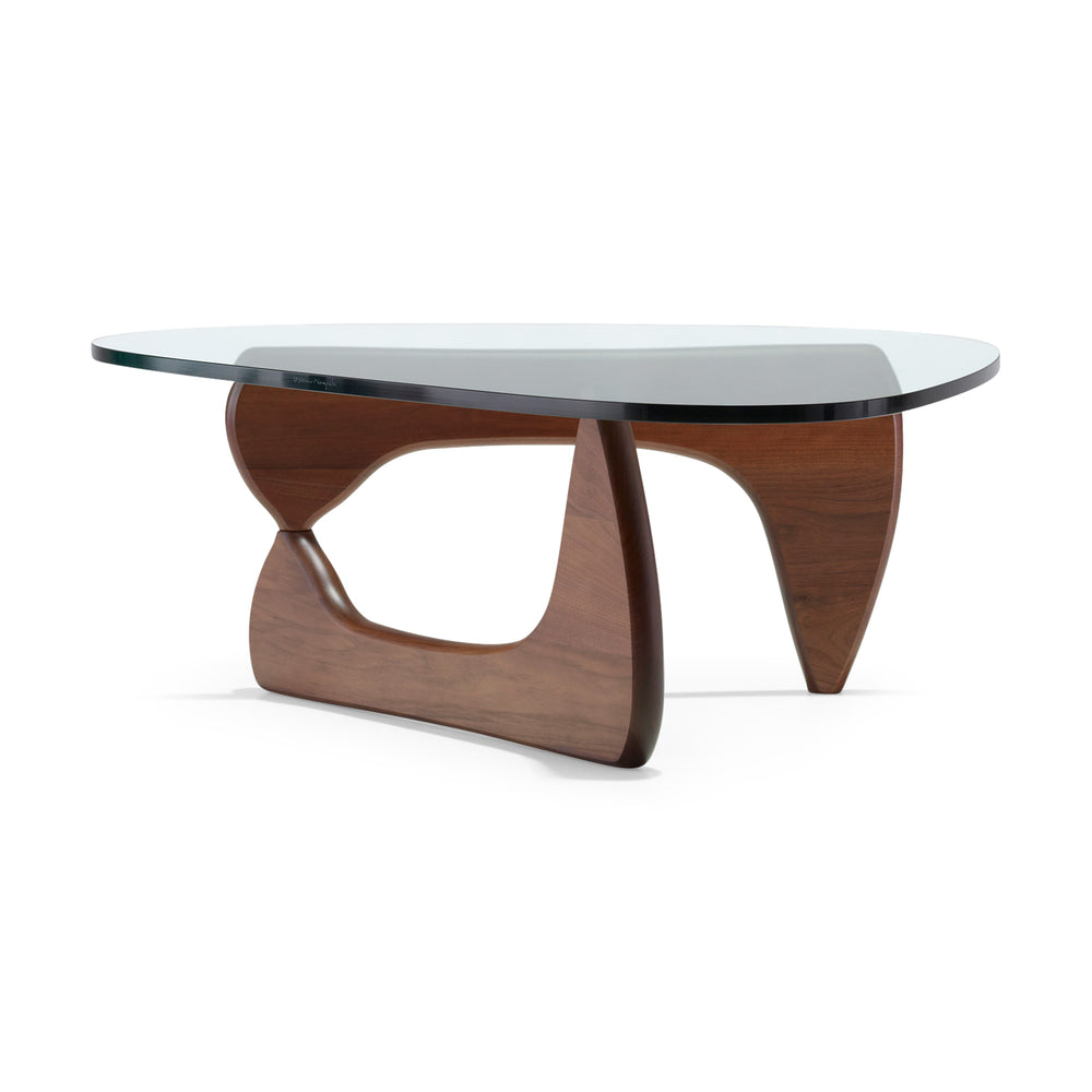 Noguchi Coffee Table from Herman Miller – Transparent/ Walnut