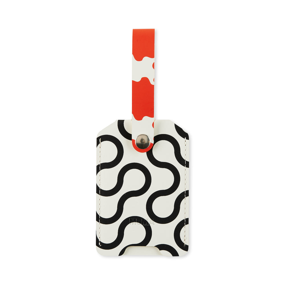 Dusen Dusen Recycled Leather Luggage Tag – Arc