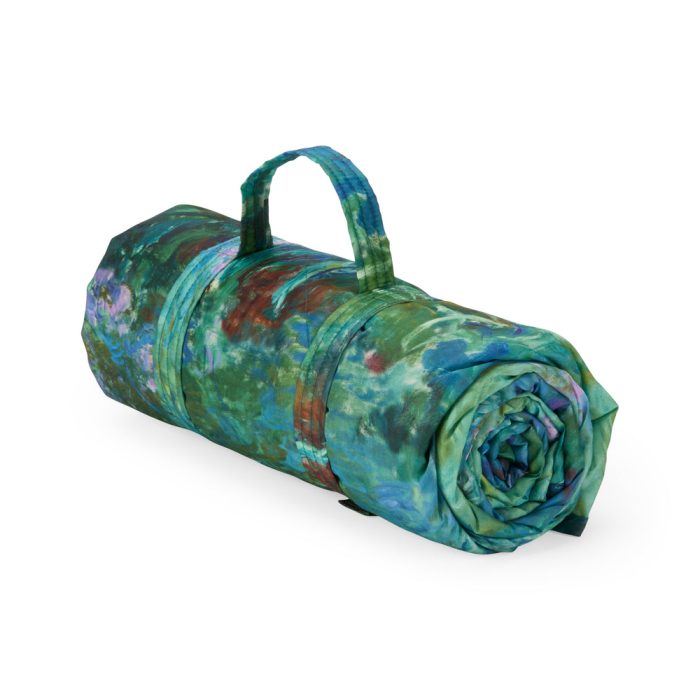 MoMA BAGGU Claude Monet Puffy Recycled Nylon Picnic Blanket