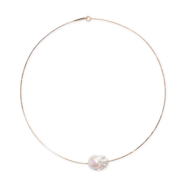 Mary MacGill Baroque Pearl Wire Choker