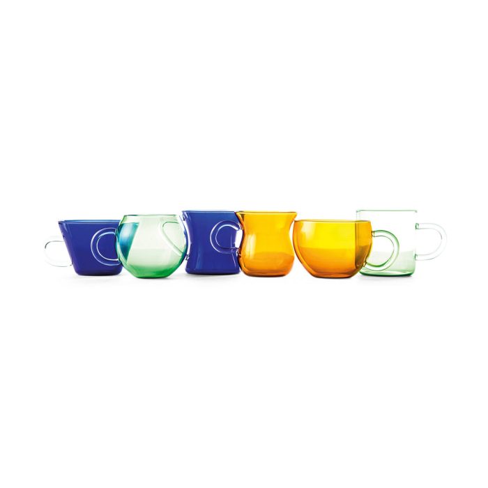 Borosilicate Glass Cups – Set of 6 – Small