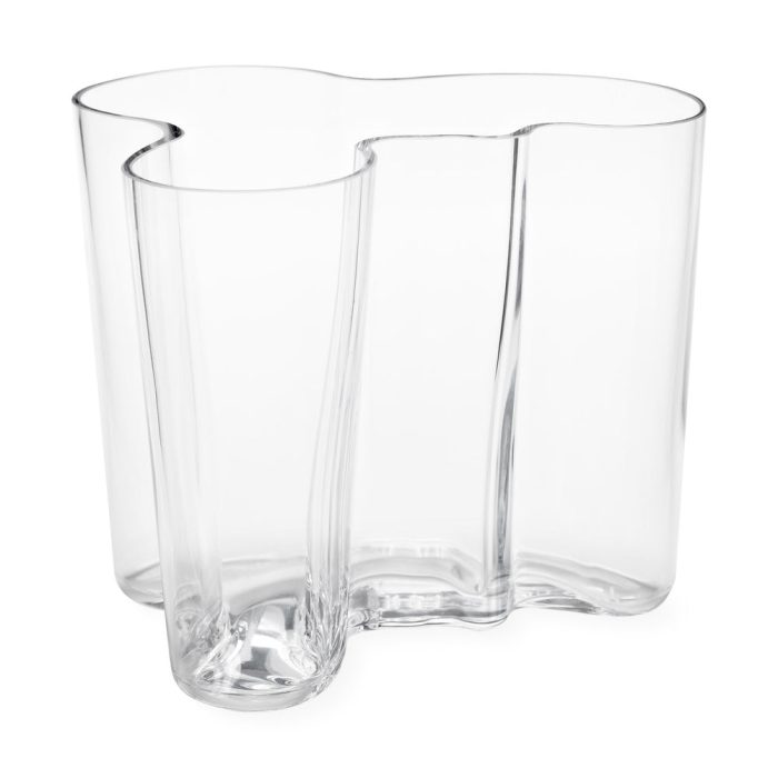 Alvar Aalto Glass Vase from Iittala – 4.7″h