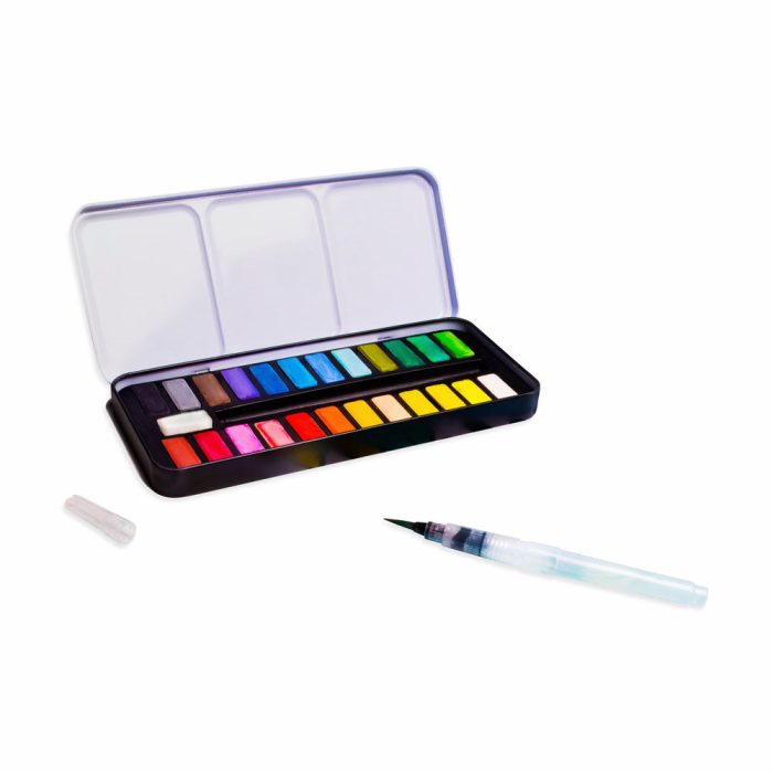 OMY Watercolor Painting Kit – 24 Colors