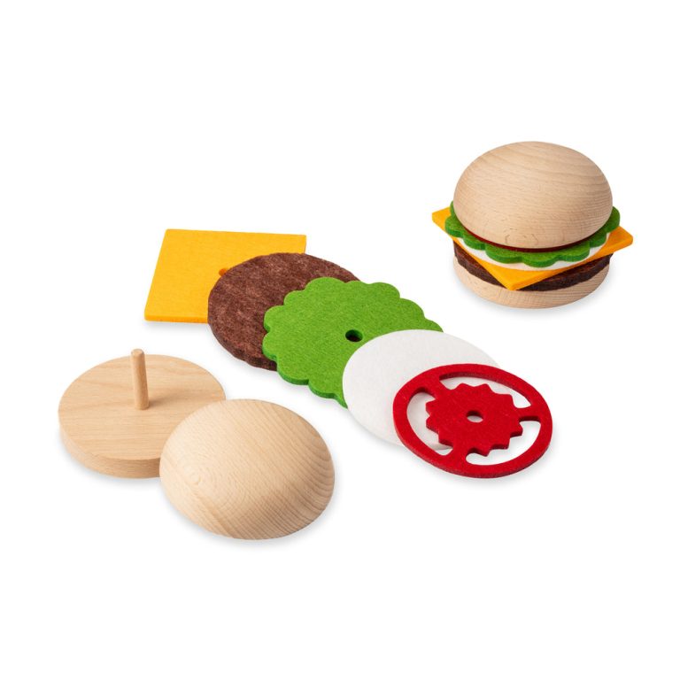Cheeseburger Coasters – Set of 5