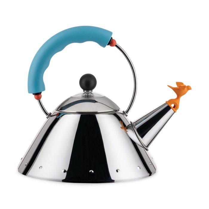 Michael Graves 9093 Kettle from Alessi – Light Blue