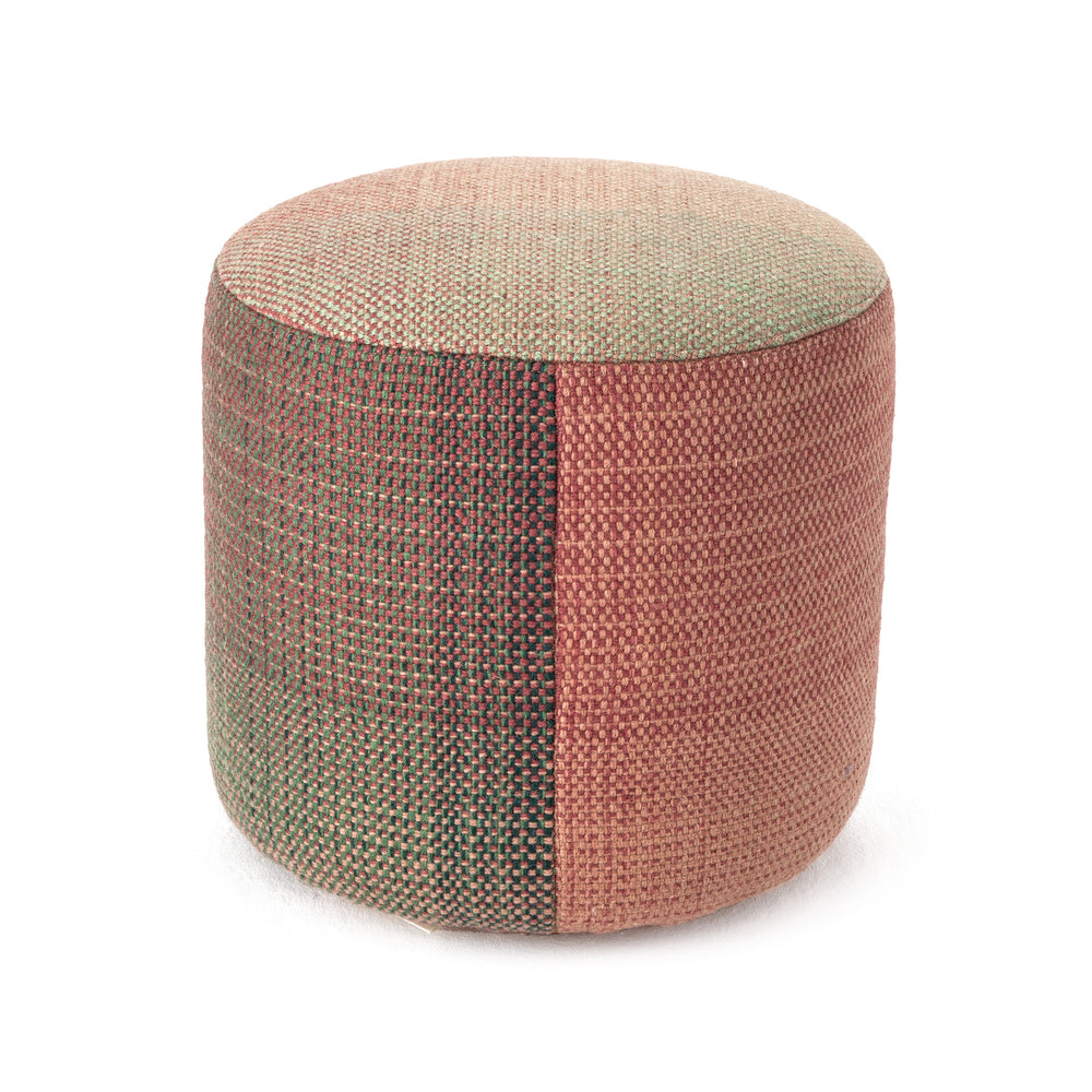 Nanimarquina Shade Pouf Stool – Red/ Multi 3A