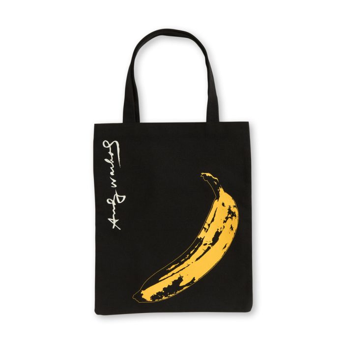 Andy Warhol Cotton Canvas Tote Bag – Black Banana