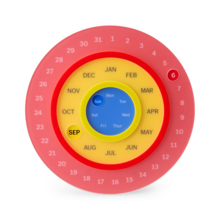 MoMA Dial-a-Date Perpetual Calendar