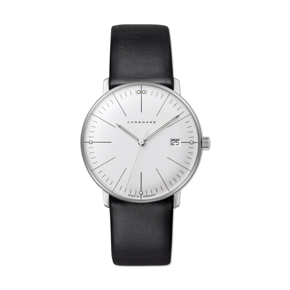 Max Bill Ladies Quartz Watch – White/ Black