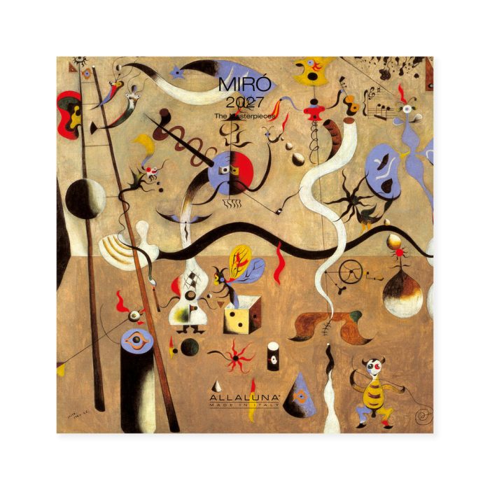 2027 Joan Miró Wall Calendar