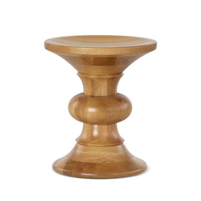 Eames B Stool from Herman Miller – White Oak