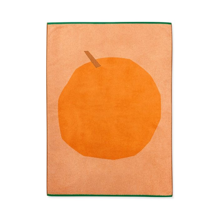Tutti Frutti Cotton Towel – Orange