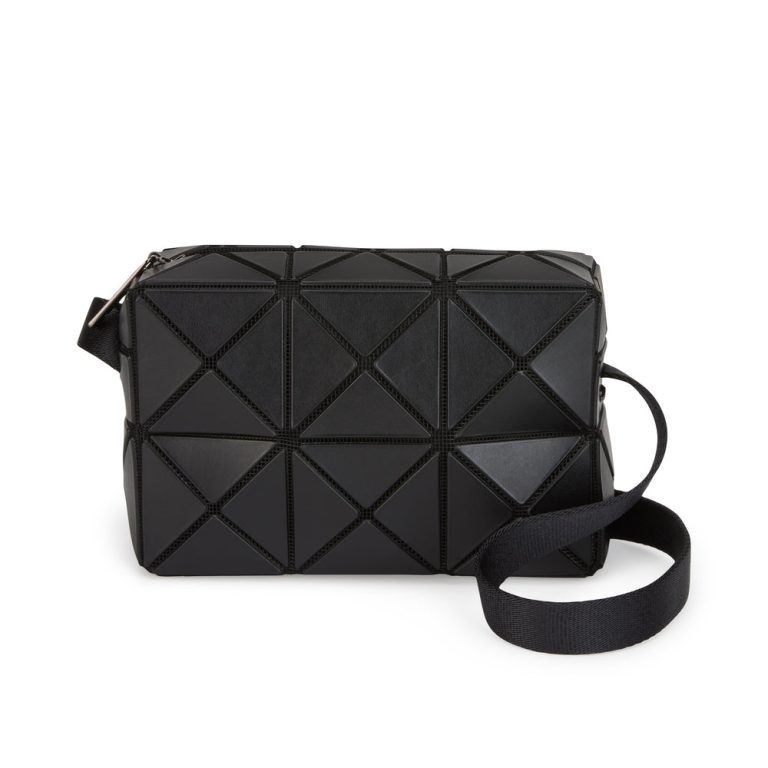 BAO BAO ISSEY MIYAKE Cuboid Crossbody Bag – Black