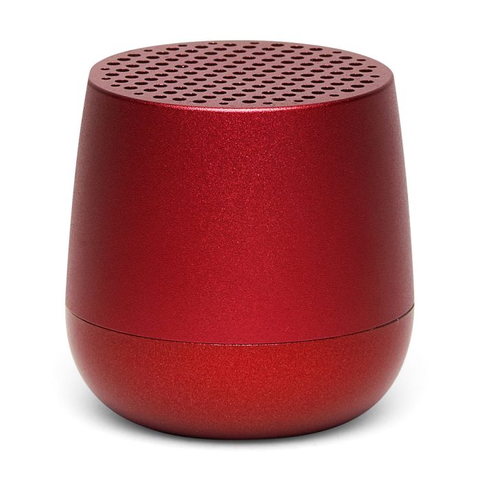 Lexon Mino+ Wireless Charging Speaker – Red