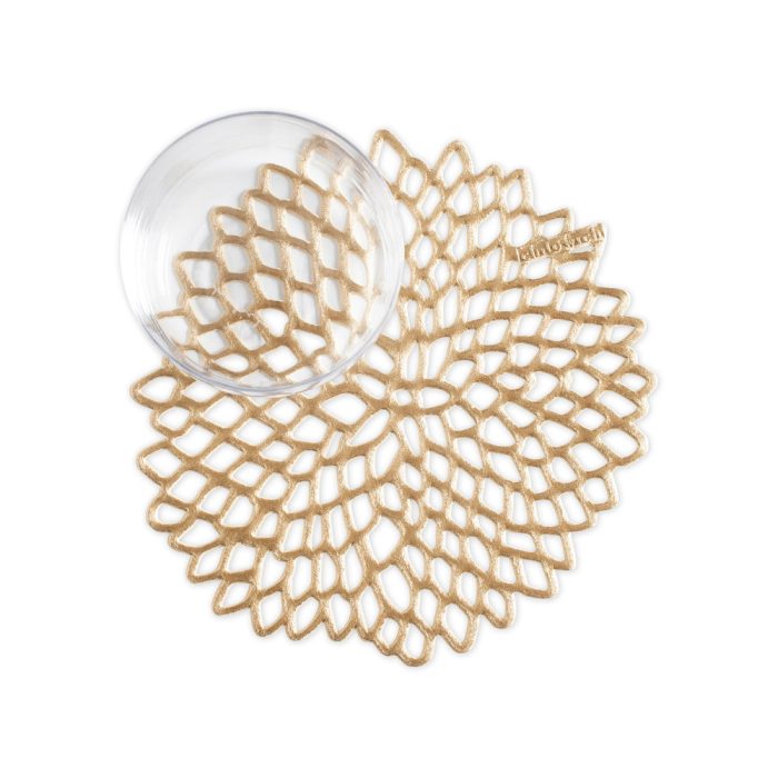 Chilewich Dahlia Coasters – Set of 6