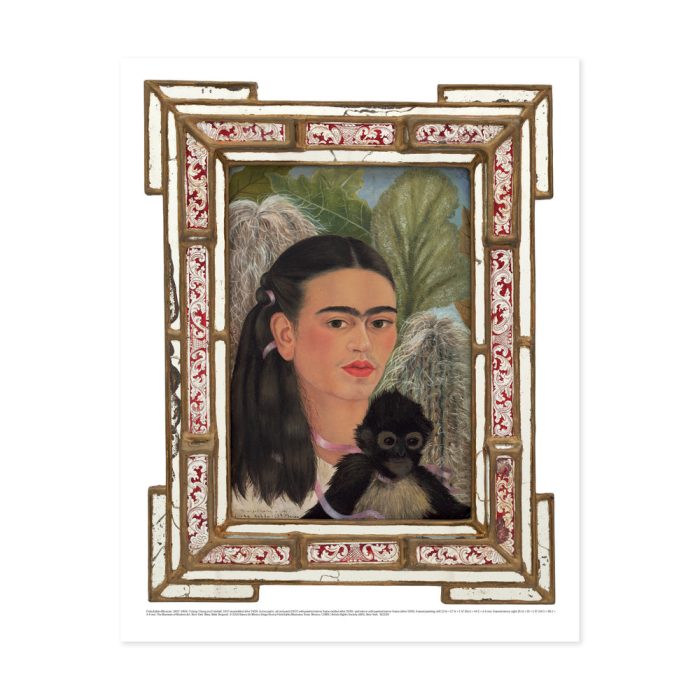 Frida Kahlo Fulang-Chang and I Poster – 14 x 11″