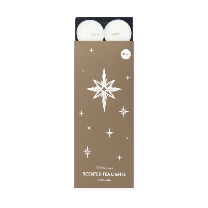 Scented Tea Light Candles – Set of 4 – Multi