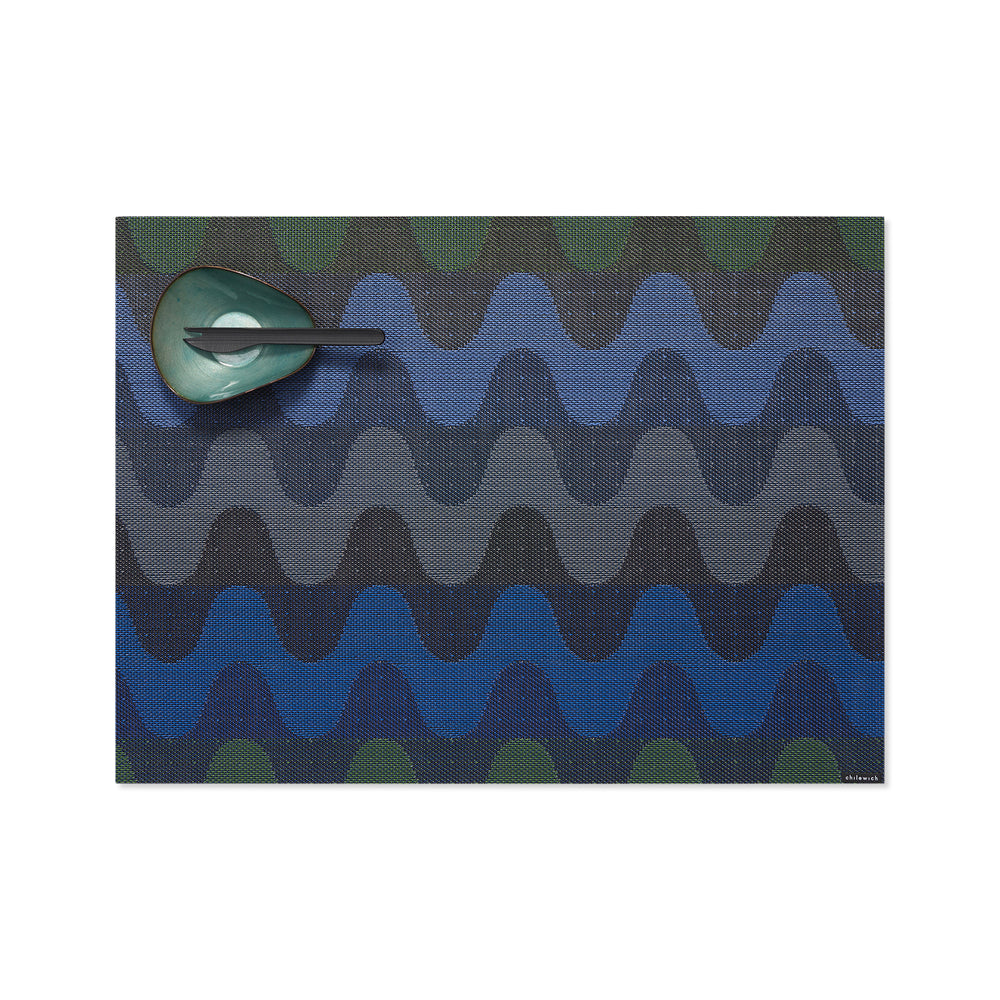 Chilewich Wiggle Placemat – Deep Sea